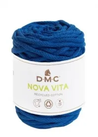 DMC Nova Vita 12, Häkeln Stricken Makramee, Farbe: Blau, Menge: 1 pc.