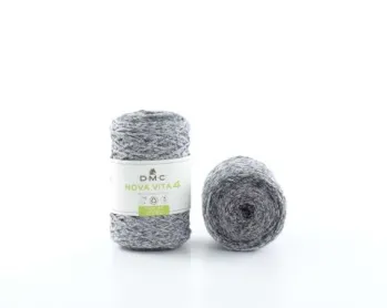 DMC Nova Vita 4, Crochet Knit and Macrame, Color: mottled black, Quantity: 1 pc.