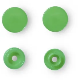 Prym Druckknopf Color Snaps, hellgrün, Grösse: 12.4 mm, Karte 30 Stk.