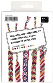 Rico Freundschaftsarmbänder, multicolor, Grösse: 11 x 15 cm
