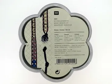 Wrap Bracelet Set, Color: multi, Qty: ±56-pieces