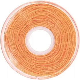 Rico Macrame Cord, Color: Orange, Size: 1mm, Quantity: 10 meters