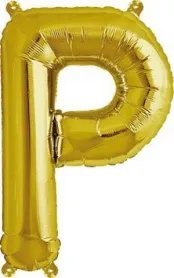 Rico Folienballon P, gold, Grösse: ca. 36 cm