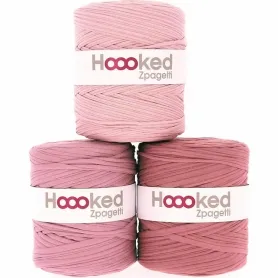 Hoooked Zpagetti Vintage Pink Shades, Color: Pink, Weight: ±700g, Quantity: 1 pc.