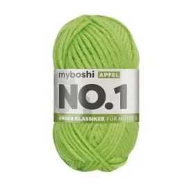 myboshi yarns Nr.1 col.121 limettengrün, 50g/55m, quantity: 1 pc.