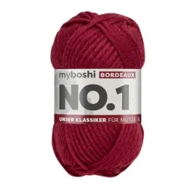 myboshi yarns Nr.1 col.135 bordeaux, 50g/55m, quantity: 1 pc.