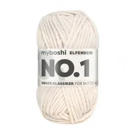 myboshi yarns Nr.1 col.192 elfenbein, 50g/55m, quantity: 1 pc.