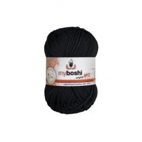 myboshi yarn Nr.2 col.296 schwarz, 50g/100m, quantity: 1 pc.