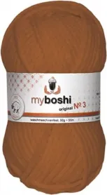 myboshi Wolle Nr.3 col.373 karamell, 50g/45 m, Menge: 1 Stk.