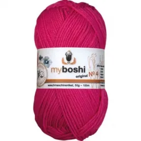 myboshi yarn Nr.4 col.462 magenta, 50g/100m, quantity: 1 pc.