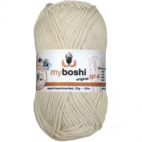 myboshi yarn Nr.4 col.492 elfenbein, 50g/100m, quantity: 1 pc.