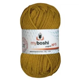 myboshi yarn Nr.5 col.511 curry, 25g/45m, quantity: 1 pc.
