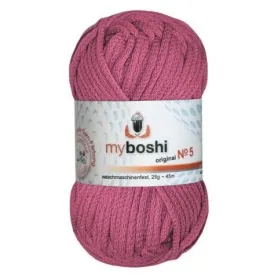 myboshi yarn Nr.5 col.539 himbeere, 25g/45m, quantity: 1 pc.