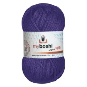 myboshi Wolle Nr.5 col.563 violett, 25g/45m, quantité: 1 pièce.
