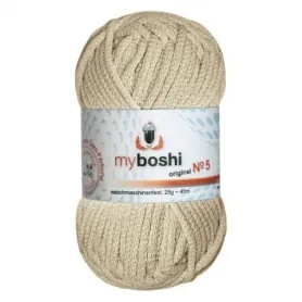 myboshi yarn Nr.5 col.571 beige, 25g/45m, quantity: 1 pc.