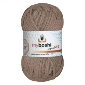 myboshi yarn Nr.5 col.572 ocker, 25g/45m, quantity: 1 pc.