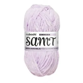 Samt - myboshi Wool Chenille-Garn, Color: unicorn Weight: 100g, Qty: 1 pc.