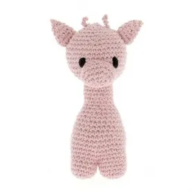 Hoooked Crochet Set Girafe Ziggy Eco Barbante Fleur, Couleur: rose, Quantité: 1 pièce.