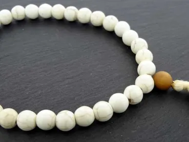 Prayer Beads, Tesbih – Misbaha, Color: beige, Size: ±16cm, Qty: 1 pc.
