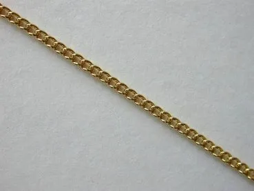 Kette, 2mm, Gold, 1 Meter