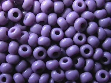 SeedBeads, purple, 2.6mm, 17 gr.