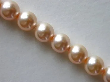 ON SALE Sw Cry Pearls 5810, peach, 6mm, 50 pc.