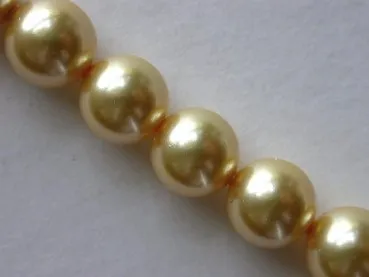 ON SALE Sw Cry Pearls 5810, gold, 8mm, 25 pc.