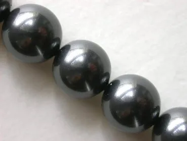 ACTION Sw Cry Pearls 5810, black, 10mm, 10 Stk.