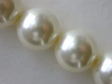 Sw Cry Pearls 5811, big hole, cream, 14mm, 5 Stk.