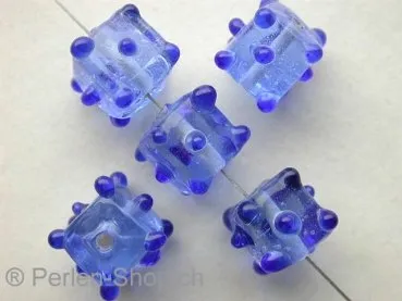 Bumby Cube, blau, 11mm, 10 pc.