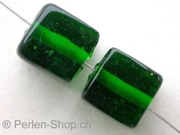 Cube, grün, ±12x12mm, 5 Stk.