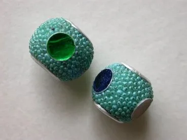 Kashmir Beads, 11mm, 1 pc.