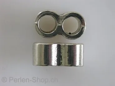 Connector with 2 holes, ±16x8mm,1 pc.