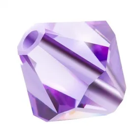 Preciosa Bicone, Farbe: Violet, Grösse: 4mm, Menge: ±100 Stk.