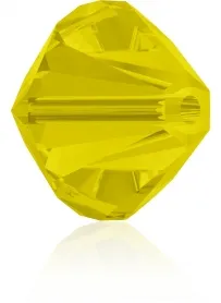 Swarovski 5328, Color: Yellow Opal, Size: 4mm, Qty: 100 pc.