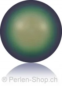 ON SALE-New Color Swarovski Crystal Pearls 5810, Couleur: Scarabaeus Green, Taille: 6 mm, Quantite: 50 pcs.