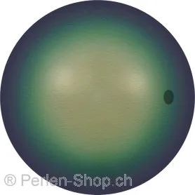ON SALE-New Color Swarovski Crystal Pearls 5810, Couleur: Scarabaeus Green, Taille: 8 mm, Quantite: 25 pcs.