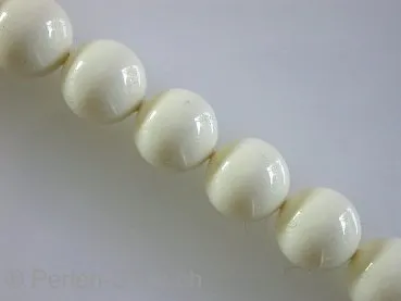 ON SALE Sw Cry Pearls 5811, big hole, ivory, 14mm, 5 pc.