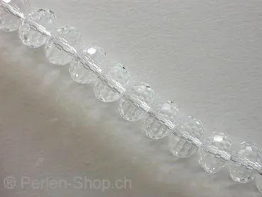 Briolette Beads, crystal, 9x12mm, 10 Stk.
