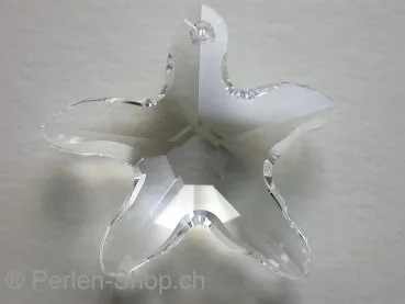 Swarovski pendant starfish, 6721, 40mm, crystal, 1 pc.