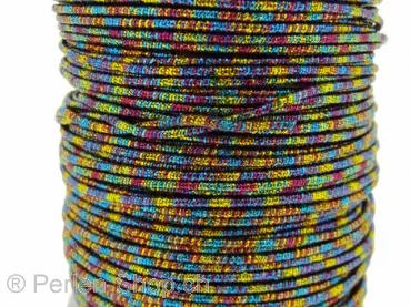 Aluminum wire wrapped in polyster, Color: multi, Size: ±2mm, Qty: 1 Meter