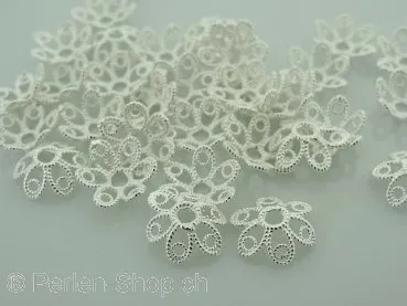 Silver Bead Cap, Color: SILVER 925, Size: ±11x3mm, Qty: 1 pc.