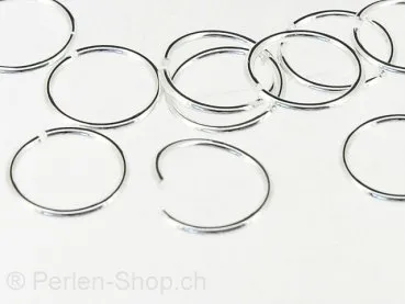 Split ring, 10mm, SILVER 925, 10 pc.