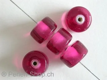 Zylinder, rosa, ±7mm,10 Stk.