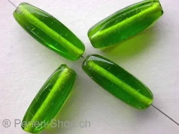 Oval Rectangle, olive, 26mm, 10 pc.