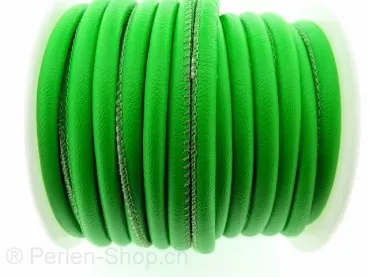 nappa Leder, neon grün, ±6mm, 10cm