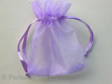 Geschenktaschen seide (Organzabeutel), violett, 7x9 cm, 1 Stk.