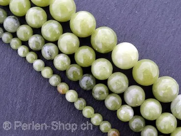 Chinese Jade, Halbedelstein, Farbe: multi, Grösse: ±4mm, Menge: 1 strang ±40cm (±91 Stk.)