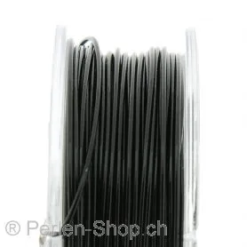 Top Q fil câble gaine de nylon 10m, Couleur: noir, Taille: 0.65 mm, Quantite: 1 piece