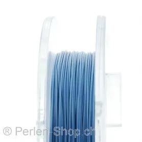 Top Q fil câble gaine de nylon 50m, Couleur: bleu, Taille: 0.5 mm, Quantite: 1 piece